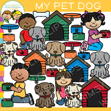 My Pet Dog Clip Art