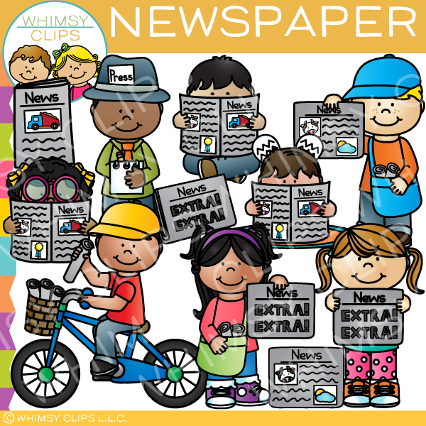 Newspaper Clip Art