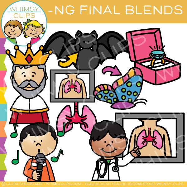 NG Ending Blends Clip Art