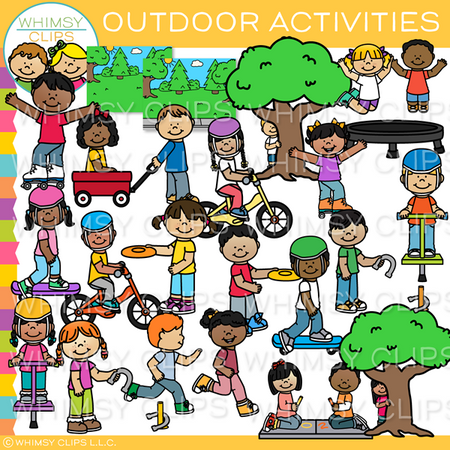 Outdoor Activities Clip Art