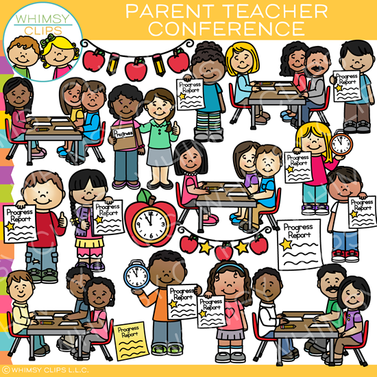Parent Teacher Conference Clip Art