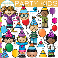 Party Kids Clip Art