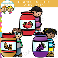 Peanut Butter and Jelly Clip Art