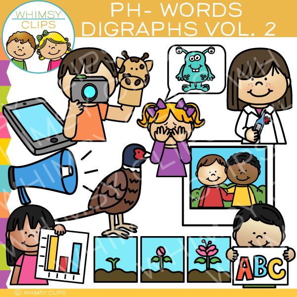 Digraphs Clip Art