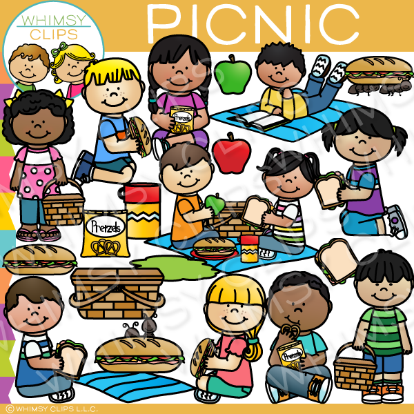 Kids Picnic Clip Art – Whimsy Clips