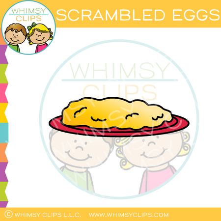 Scrambled Eggs Clip Art - Scrambled Eggs Image