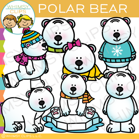 Polar Bear Clip Art