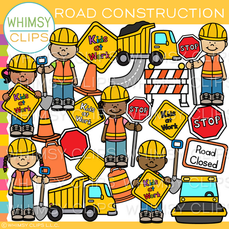 Road Construction Clip Art