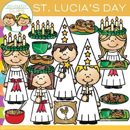 St. Lucia's Day Clip Art