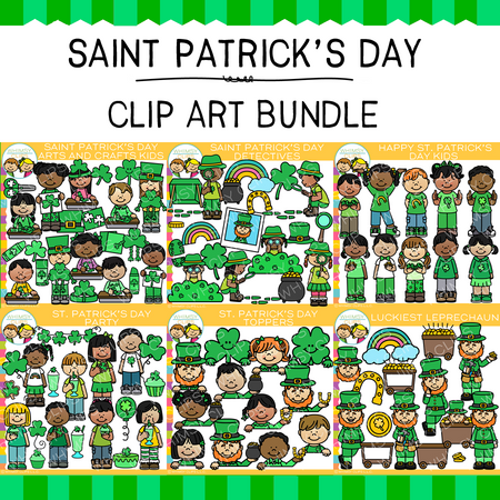 Saint Patrick's Day Clip Art Bundle