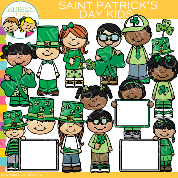 Saint Patrick's Day Kids Clip Art