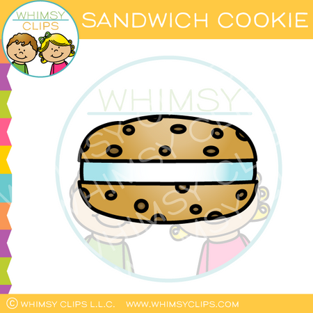 Sandwich Cookie Clip Art