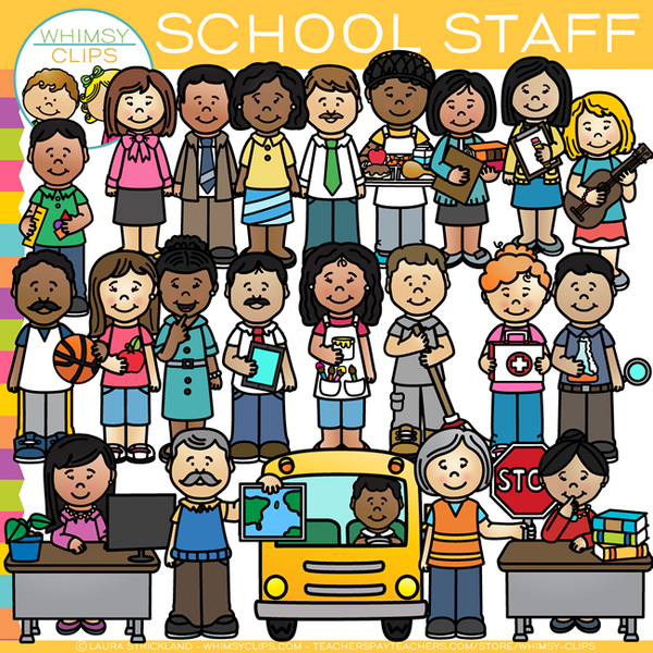 School Staff Clip Art