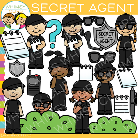Secret Agent Clip Art