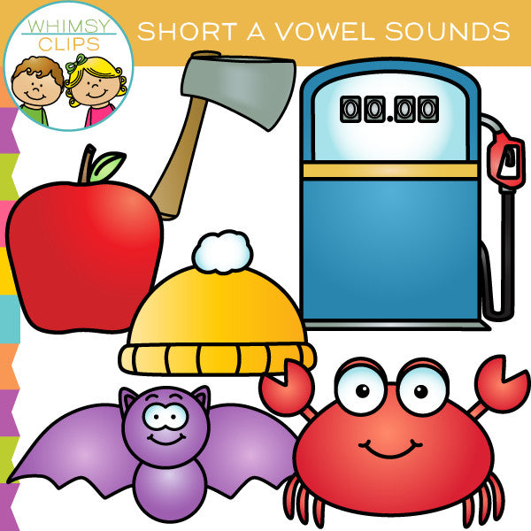 Short A Vowel Clip Art