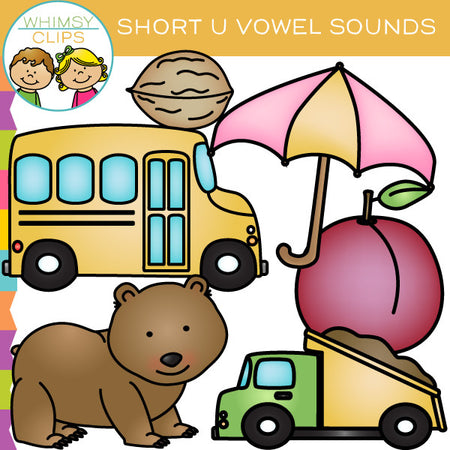 Short U Vowel Clip Art 