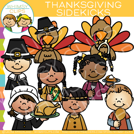 Sidekicks Thanksgiving Clip Art