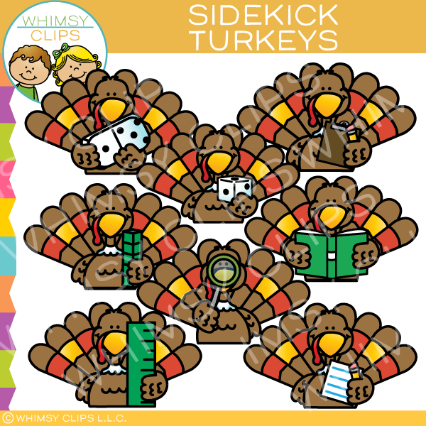 Sidekick Turkey Clip Art