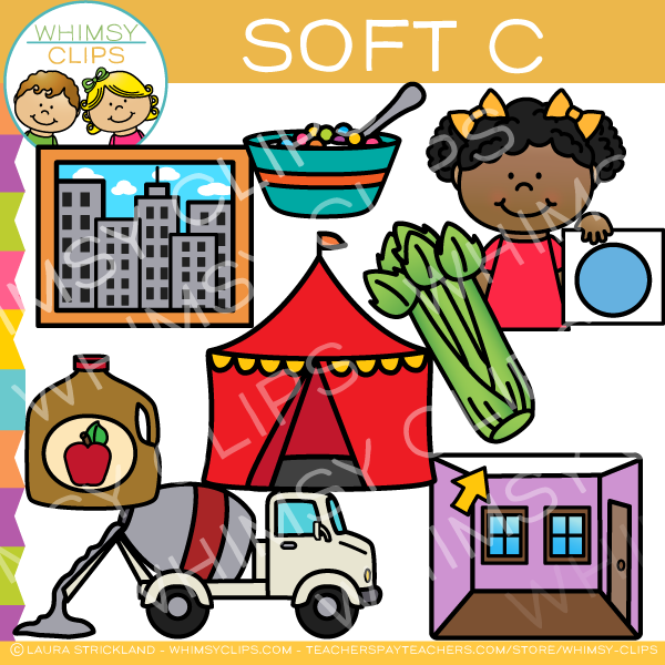 Soft C Words Clip Art