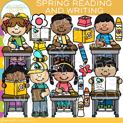 Writing Center Clip Art , Images & Illustrations | Whimsy Clips