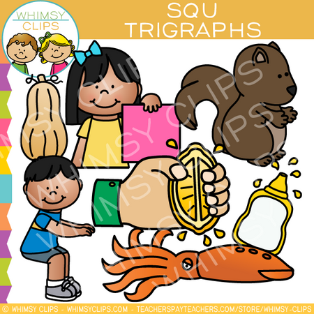 Beginning Trigraphs Clip Art