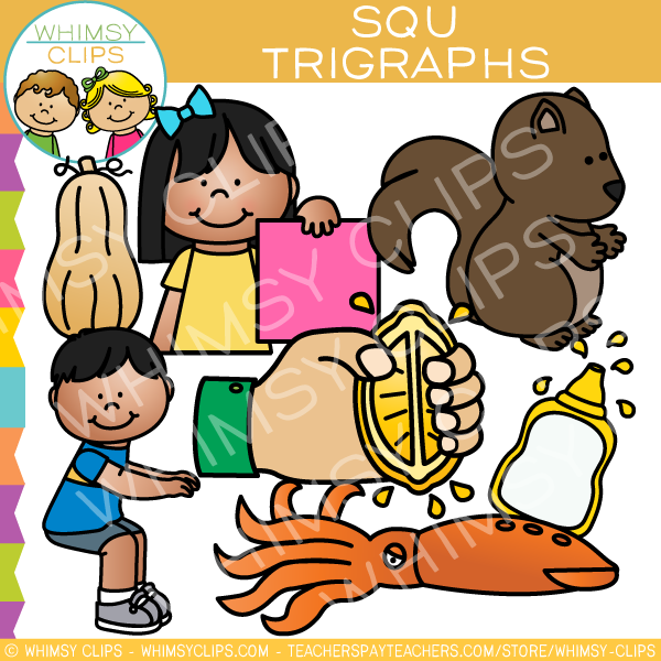 Beginning Trigraphs Clip Art