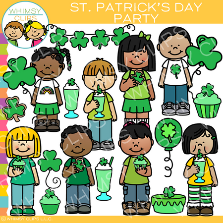 Saint Patrick's Day Party Kids