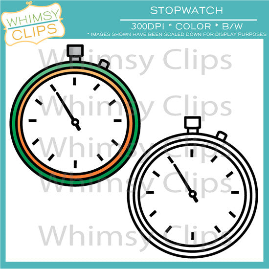 Stopwatch Clip Art