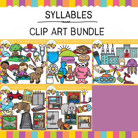 Syllables Clip Art