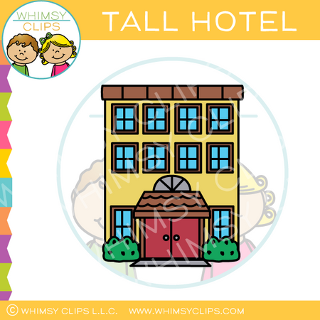 Tall Hotel Clip Art