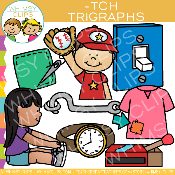 Beginning Trigraphs Clip Art