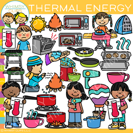 Thermal Heat Energy Clip Art