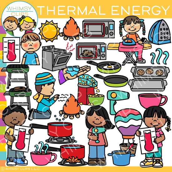 Thermal Heat Energy Clip Art
