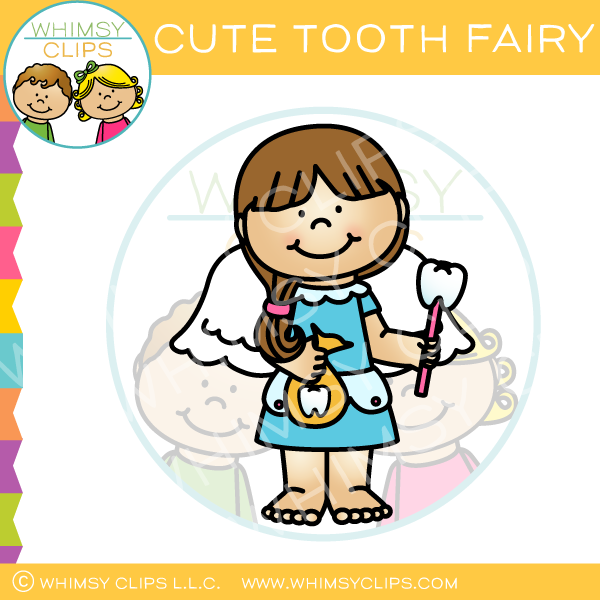Cute Tooth Fairy Clip Art