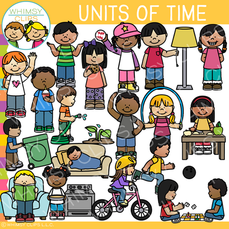 Units of Time Clip Art
