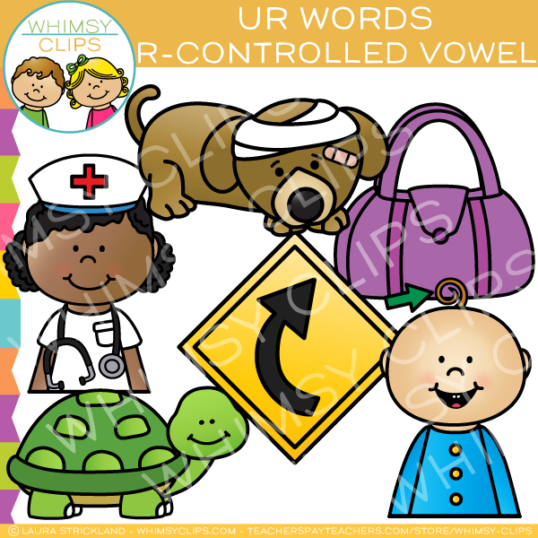 UR Words R Controlled Clip Art
