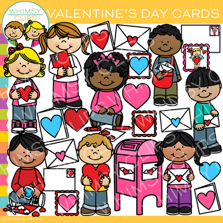 Valentine's Day Cards Clip Art