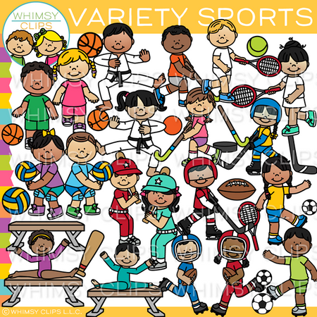 Variety Sports Clip Art