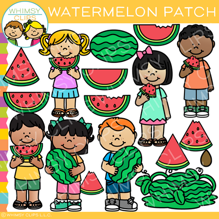 Watermelon Patch Clip Art