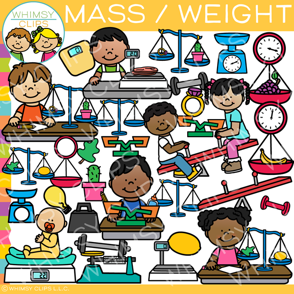 Mass and Weight Clip Art