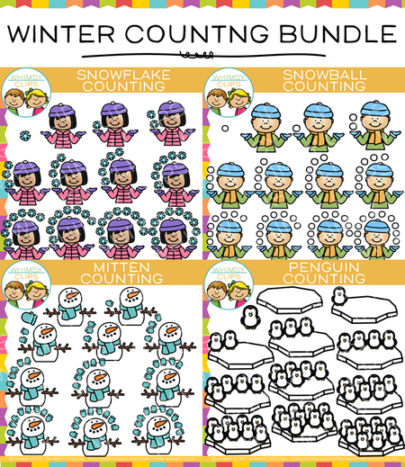 Winter Counting Clip Art