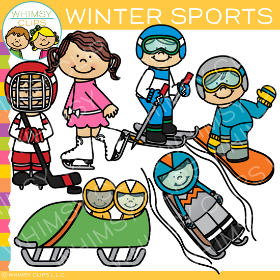 Sports Winter Clip Art
