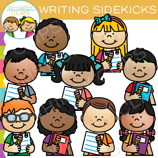 Writing Sidekicks Clip Art