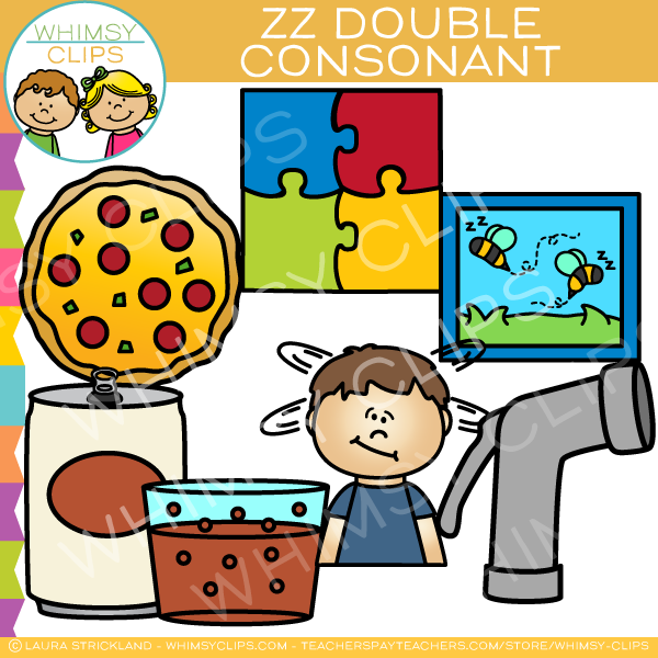 ZZ Double Consonant Clip Art
