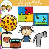 Double Consonant Clip Art